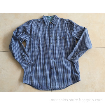 Top Quality Long Sleeve Check Shirt